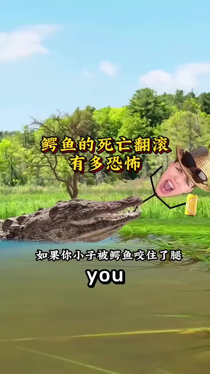 鳄鱼的死亡翻滚有多恐怖