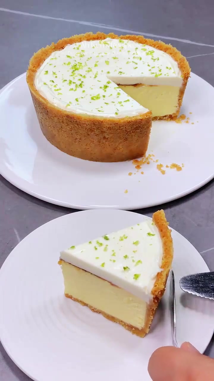味道封顶！纽约芝士蛋糕，三重口感，夏日绝佳茶点！