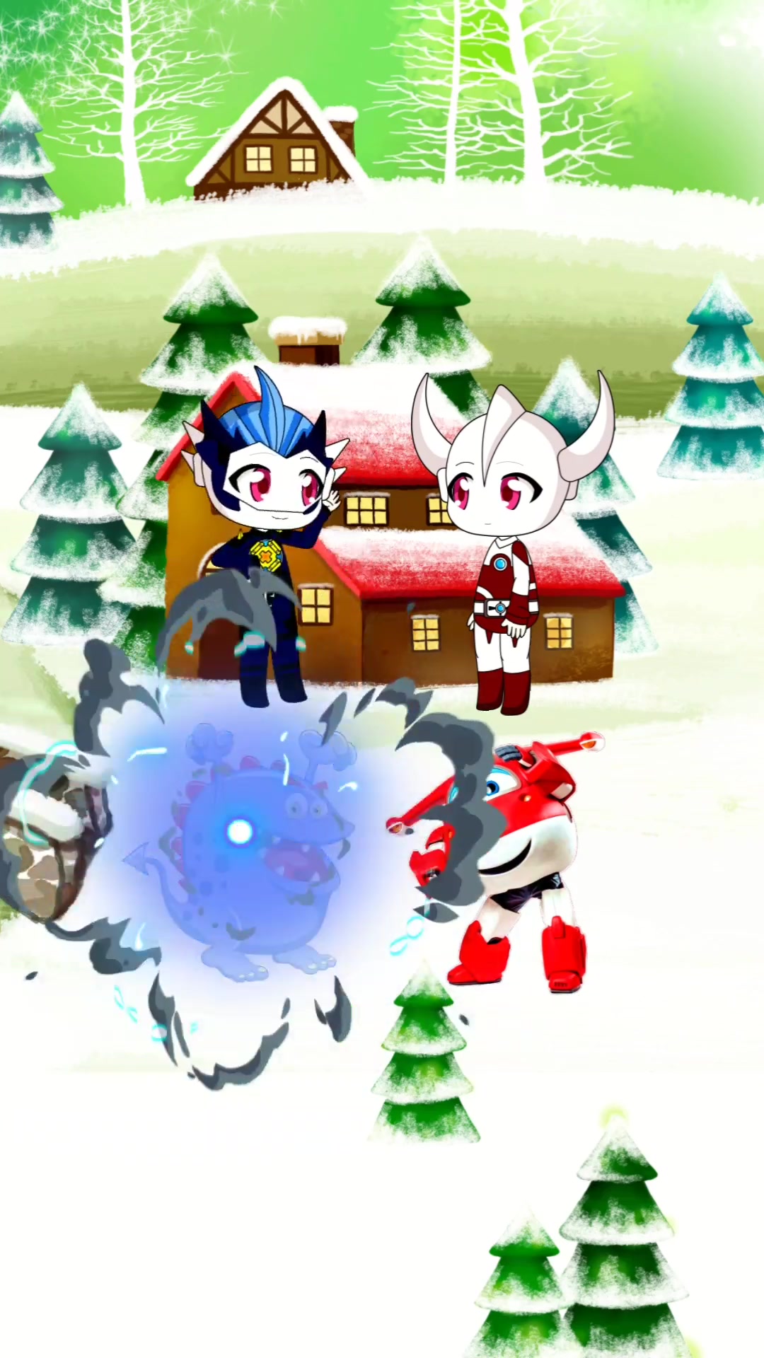 玩具给小奥特曼们提供的食物 大不同！