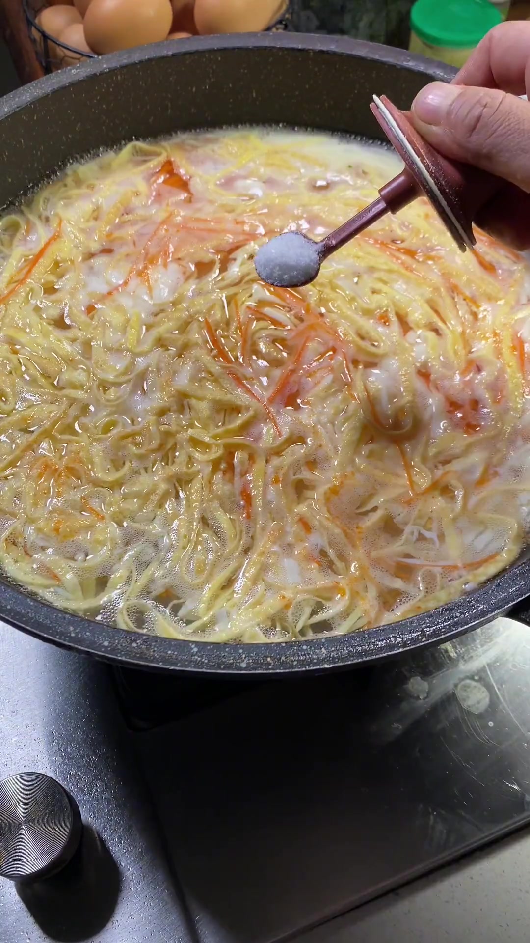 天冷来一碗素三鲜汤，暖心又暖胃