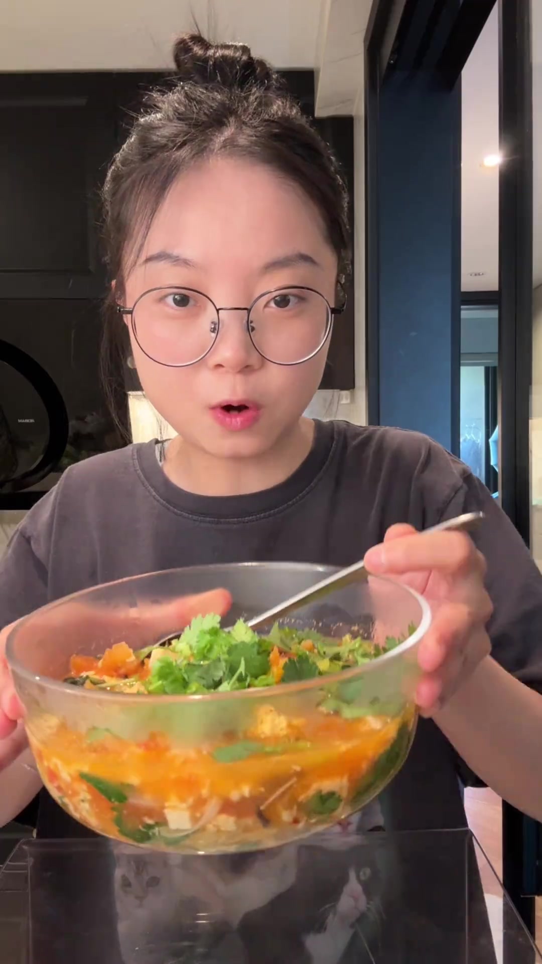 关晓彤减脂酸辣汤，快艾特妈妈做