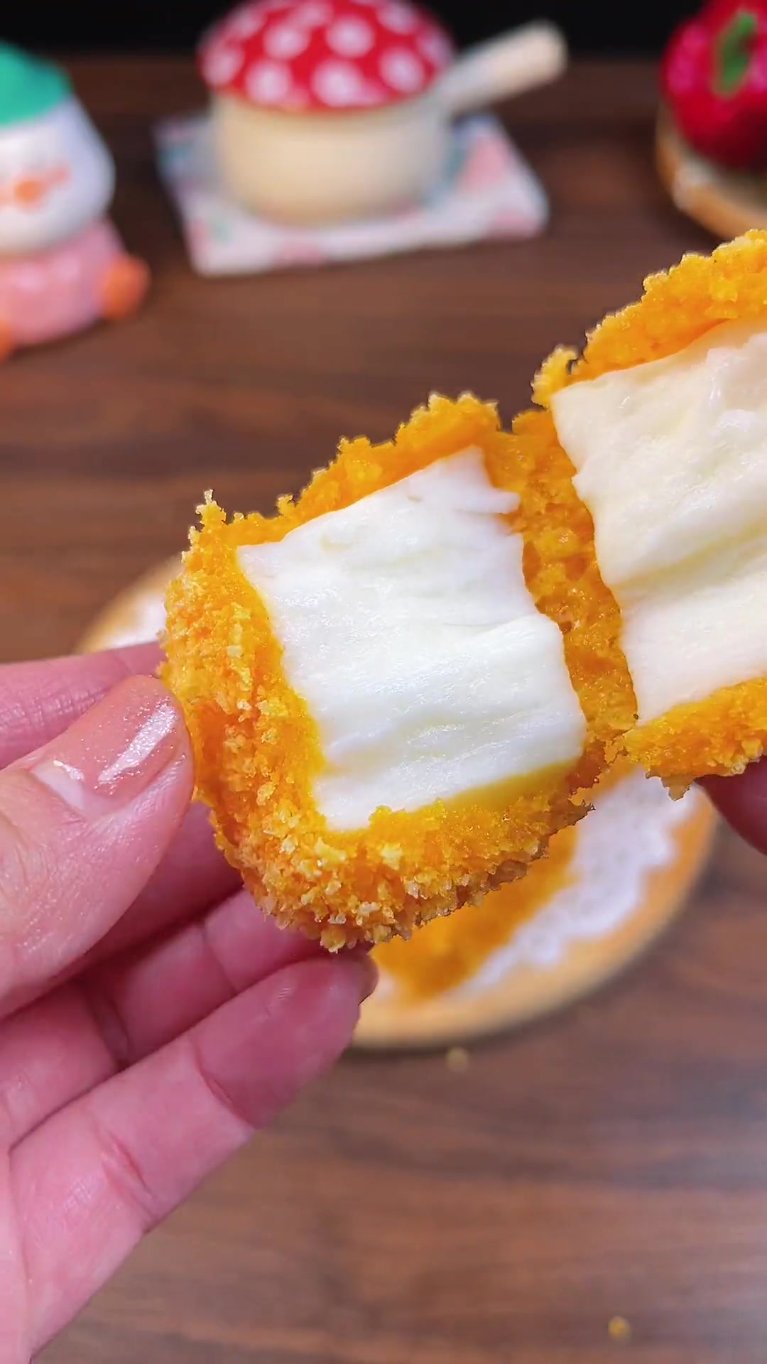 酒店大厨的脆皮炸鲜奶做法，简单又美味全家爱