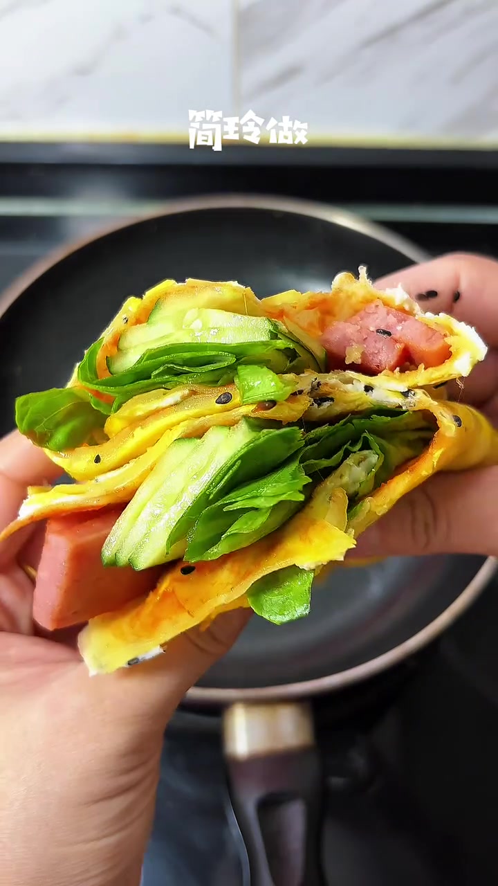 早餐不知道吃啥做啥的一定要安排上这个土豆煎饼果子 简单还好吃