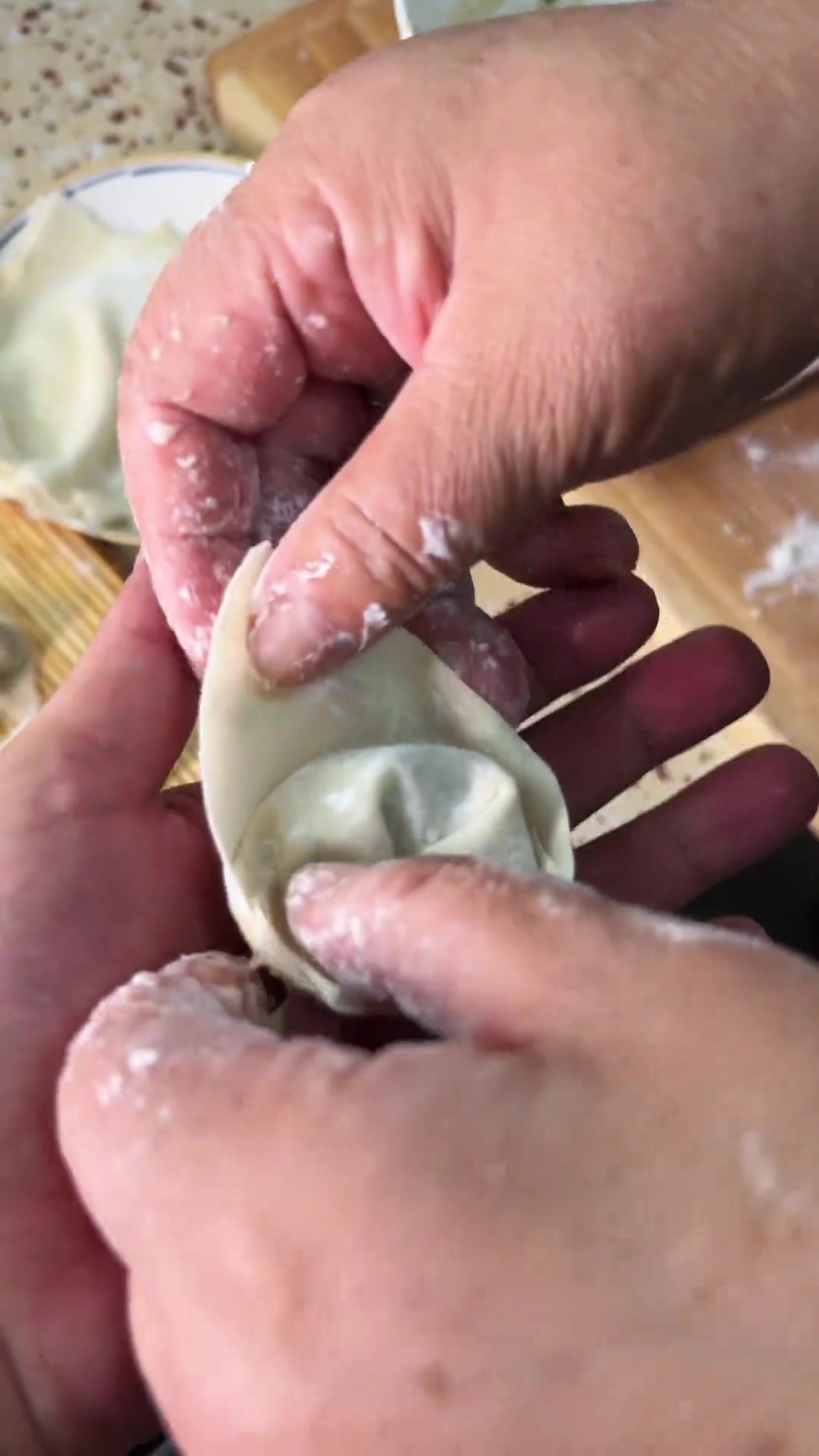 良鱼馄饨,这鱼瞧着就透着善良