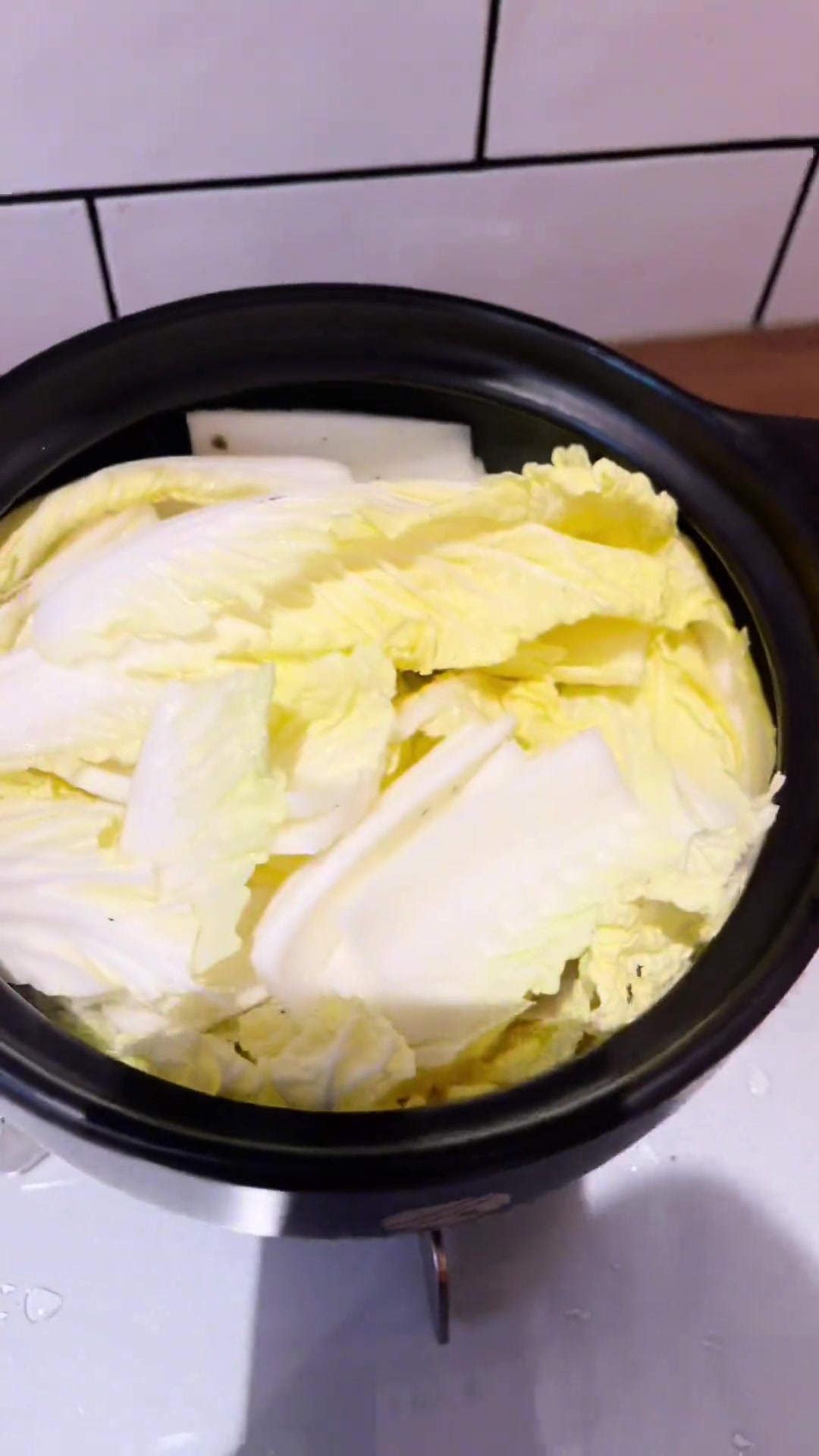 学了个超简单新菜，一颗菜心一锅白菜，秒光！