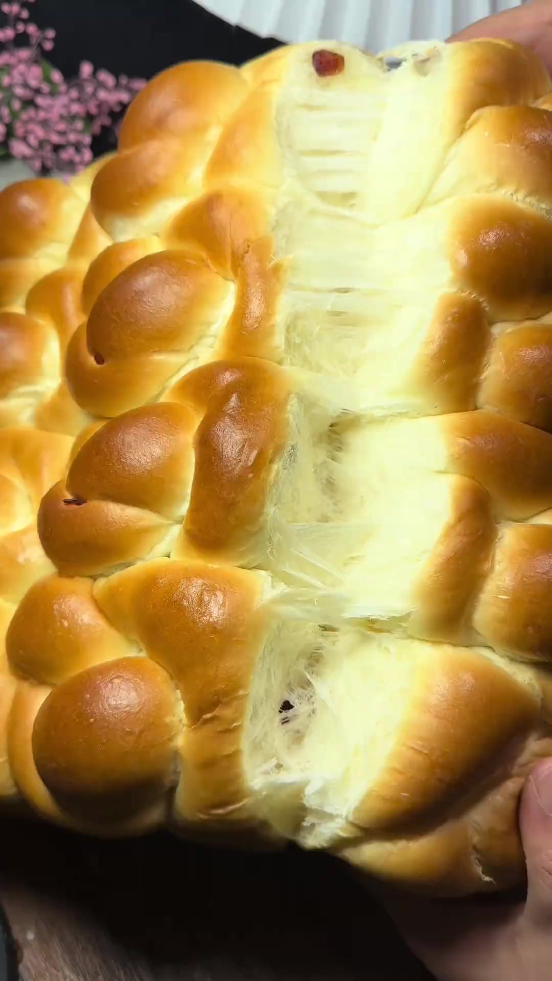 拉丝酸奶老面包教程,视频开头结尾有配方,记得保存