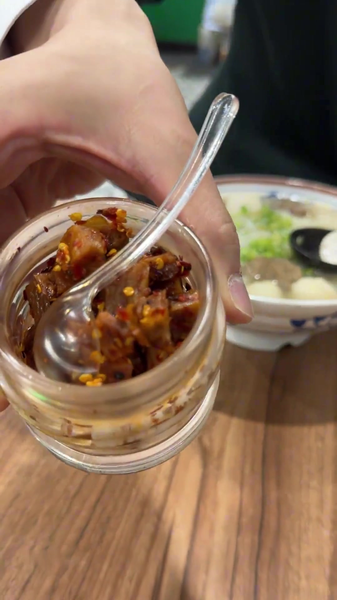 香港新蒲岗胡椒汤底鱼丸面