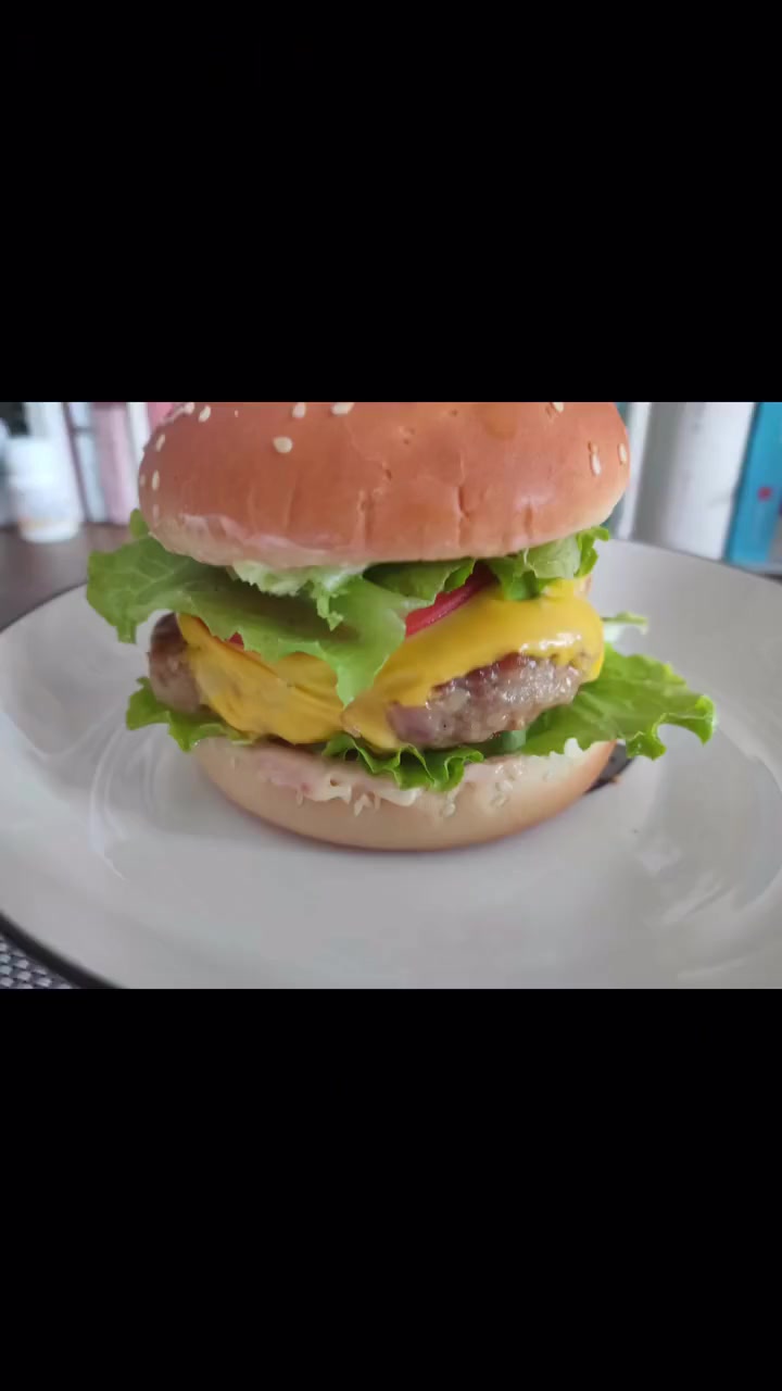 夏日懒人餐——简易汉堡