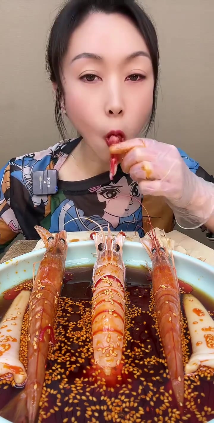 好久没吃炒大虎虾满黄超好吃