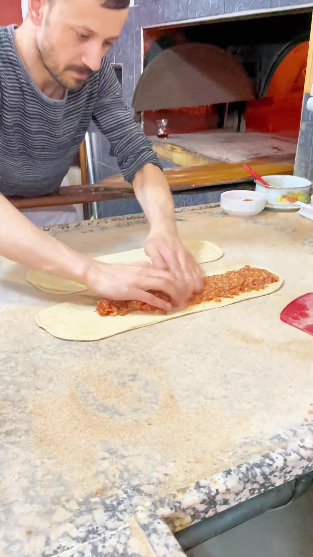 土耳其船型披萨,做法我都拍给你们看了
