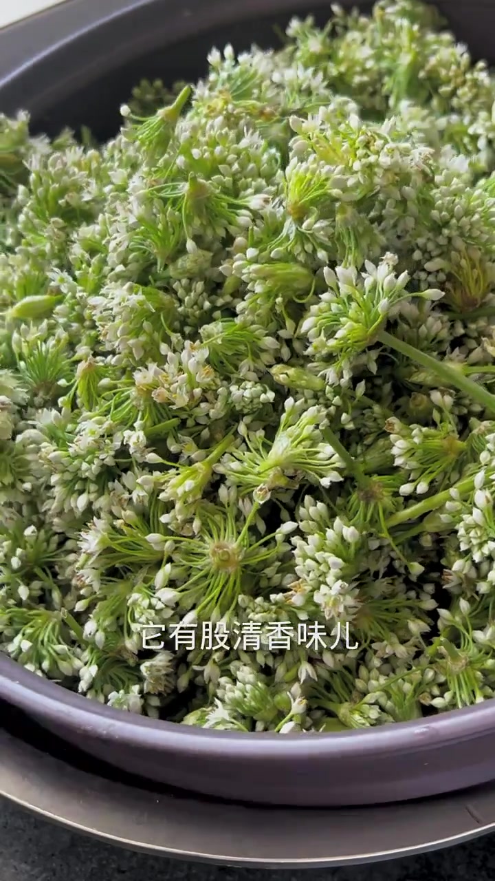 腌韭菜花酱 韭菜花酱