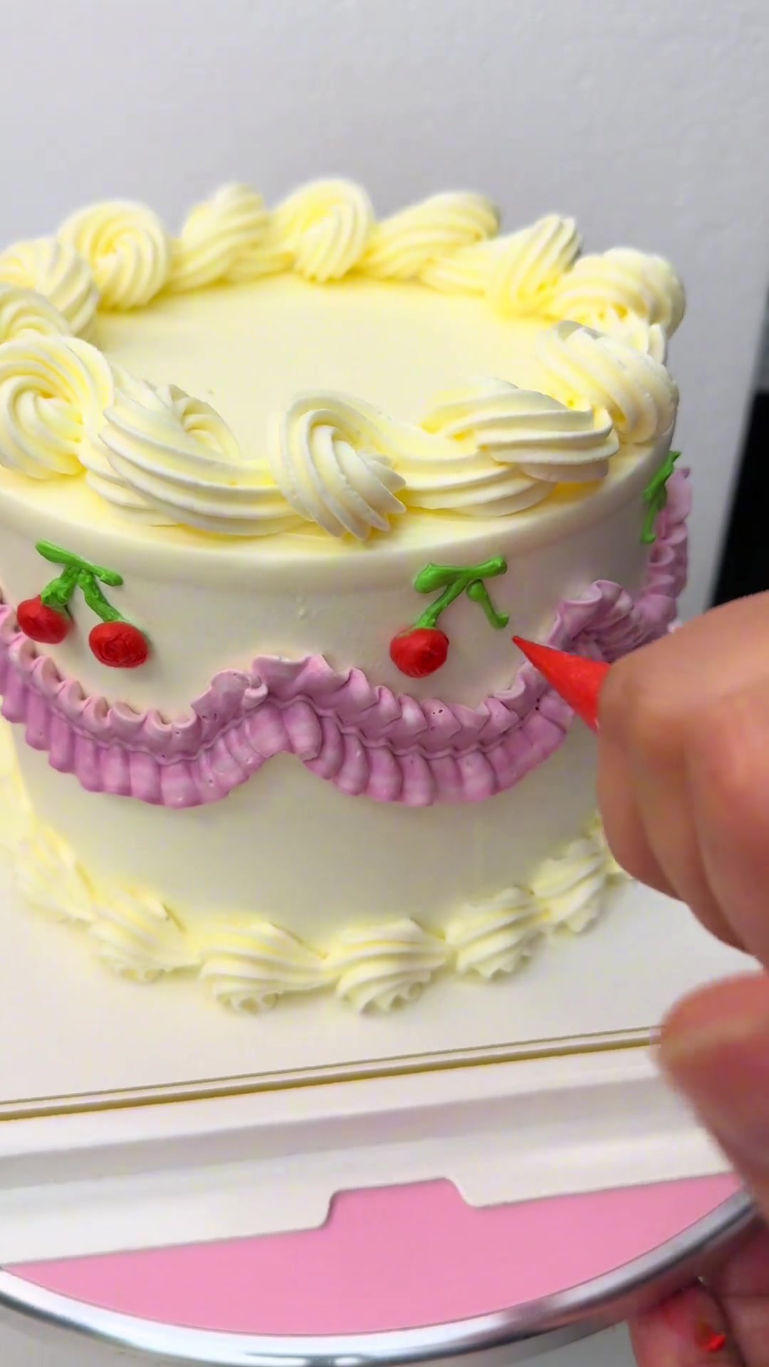 一看就会的新年蛋糕教程，简单又喜庆！