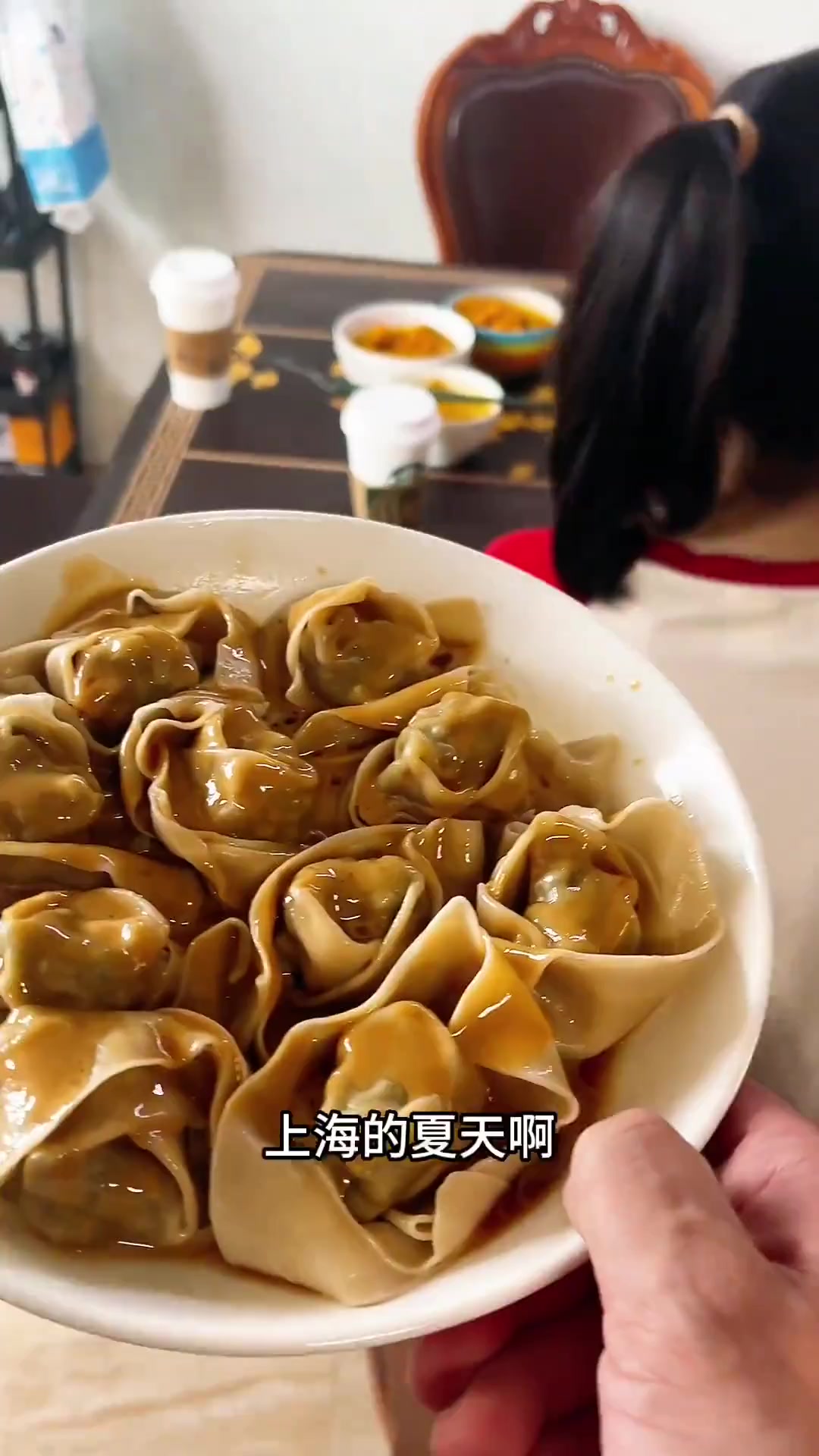 夏日里的冷馄饨这就是老上海的味道