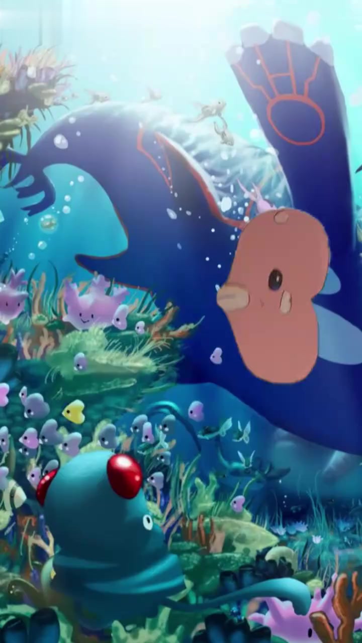 爱心鱼最喜欢的宝可梦