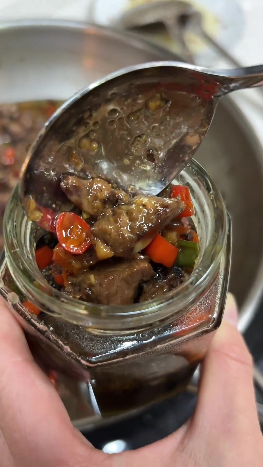 花一下午做妈妈牌无添加大颗粒牛肉酱，爱烟火气