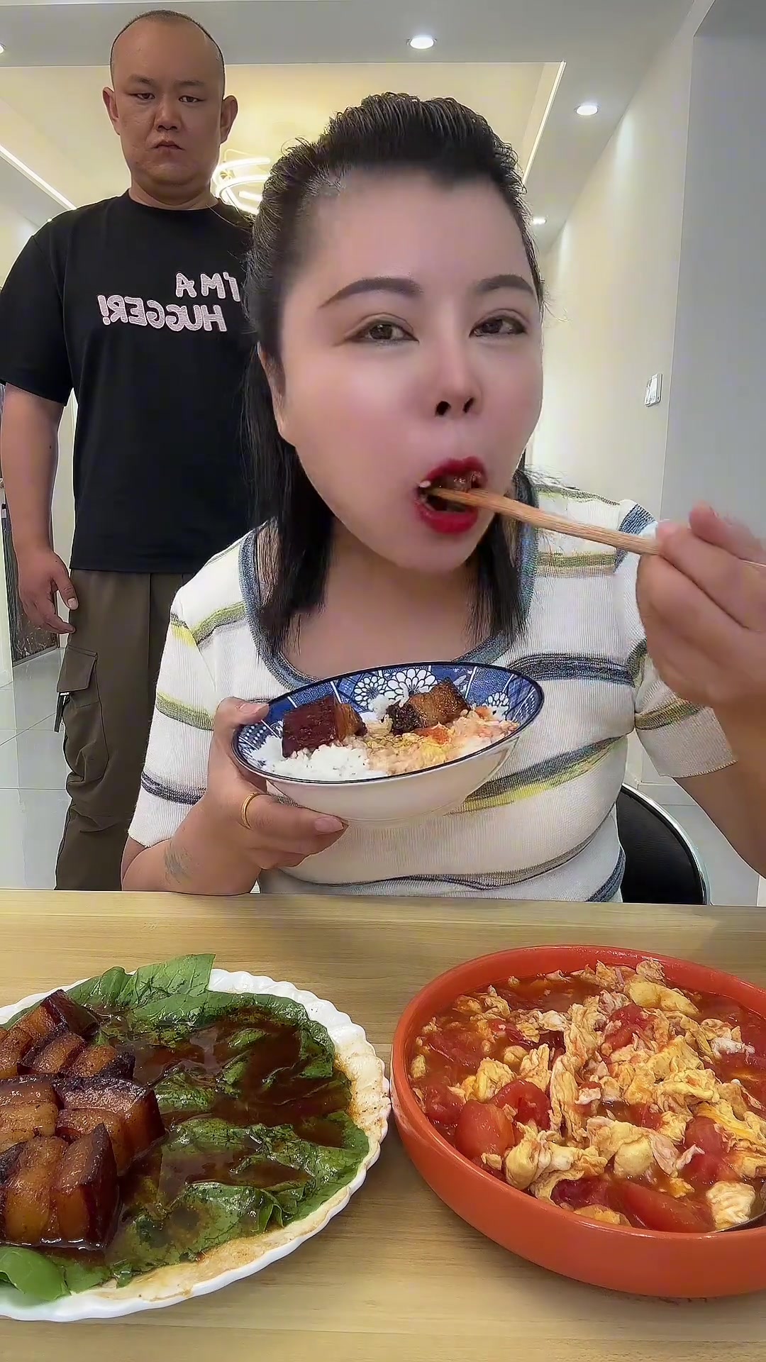 最爱红烧肉，还有西红柿炒鸡蛋盖饭