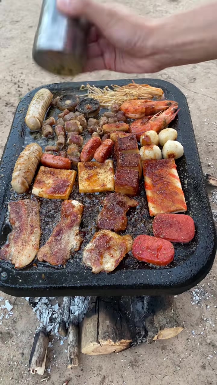 石板烧和三明治