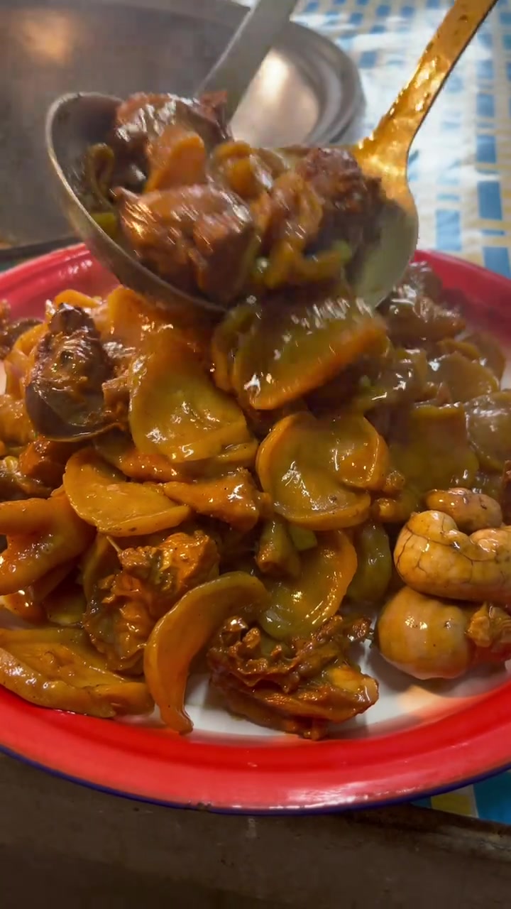 老母鸡炖土豆干老香了