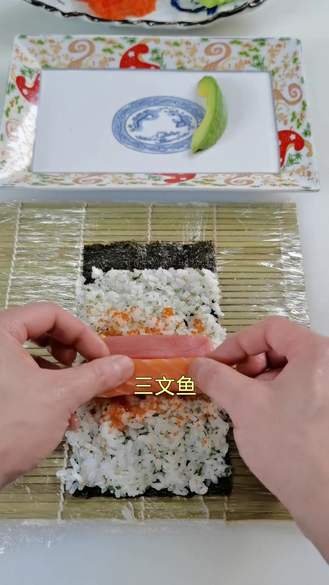 超有层次感的寿司卷,99%的人没做过