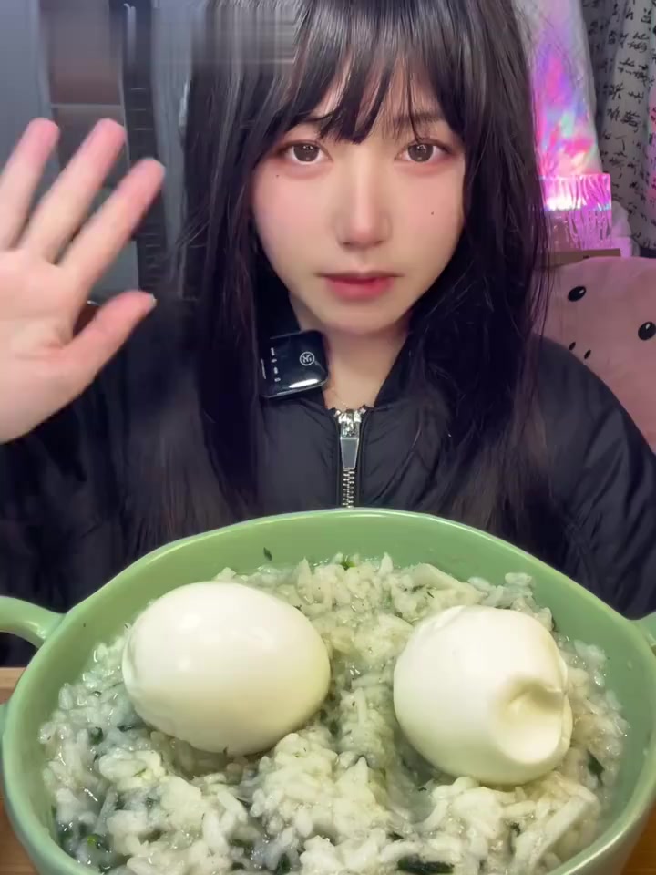 挑战一个月只喝粥,今天是第六天,青菜山药粥