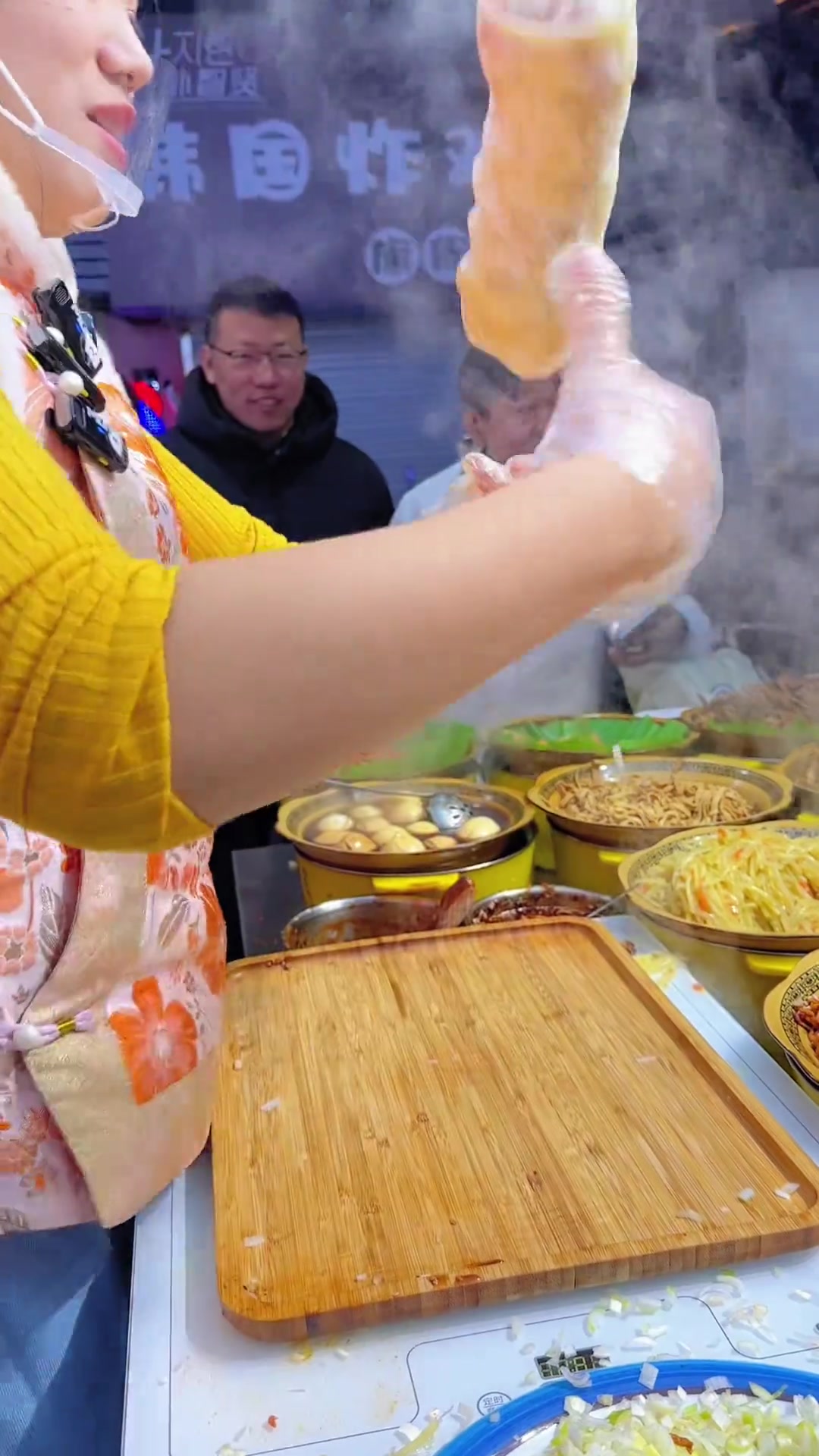 你们觉得卖卤肉卷饼怎么样？