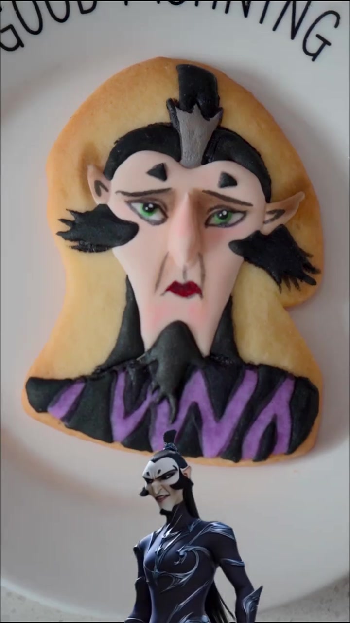 西点同学们做的卡通饼干真是太棒了！