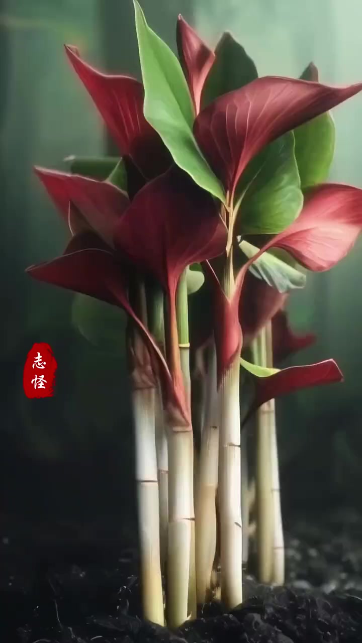 第5集｜《山海经》载，云梦泽畔湿地生折耳根，久吸雾露化精。初为寸许紫褐小人，根须如发缠泥中