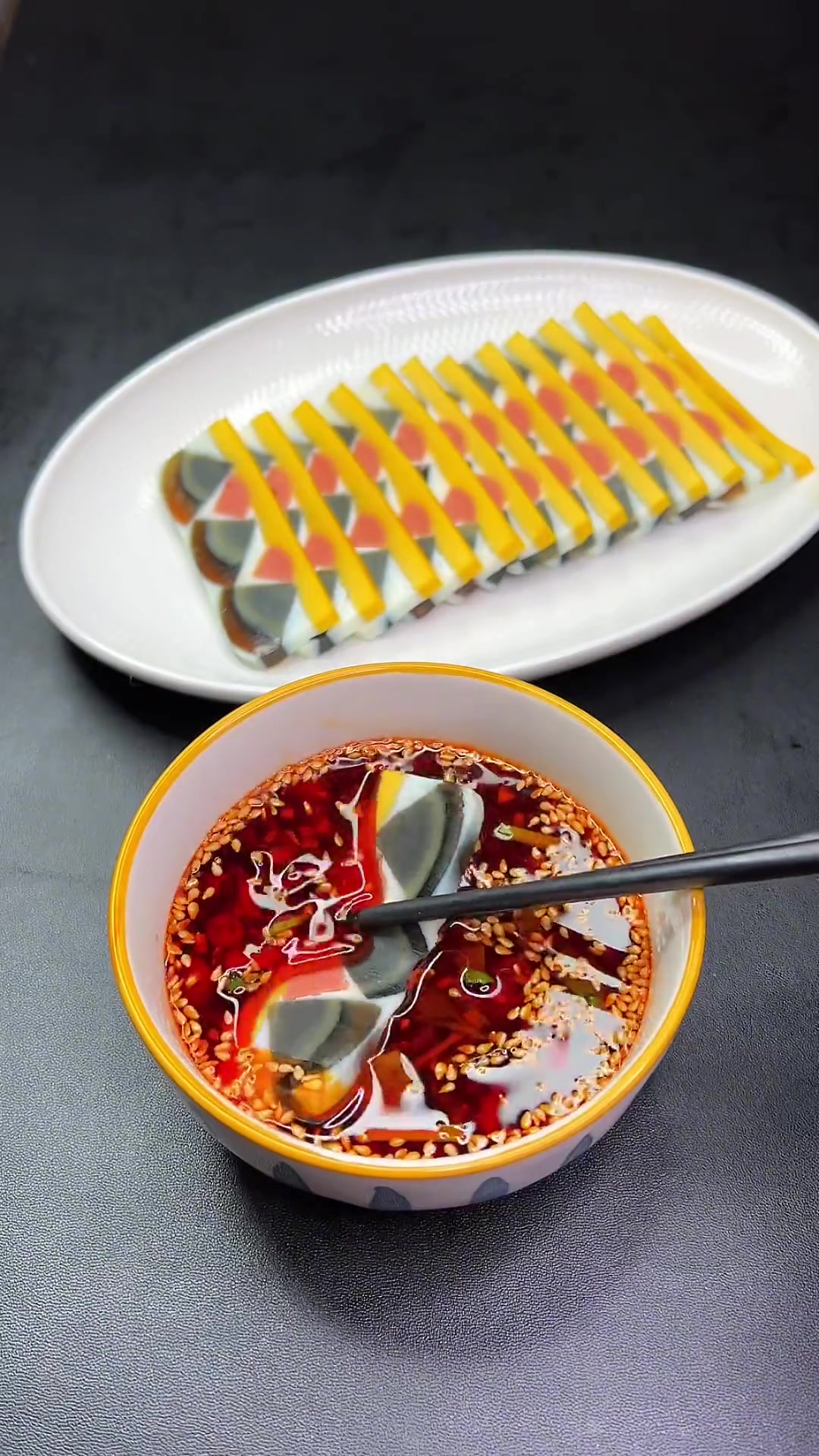 没想到皮蛋和火腿肠还能这样吃