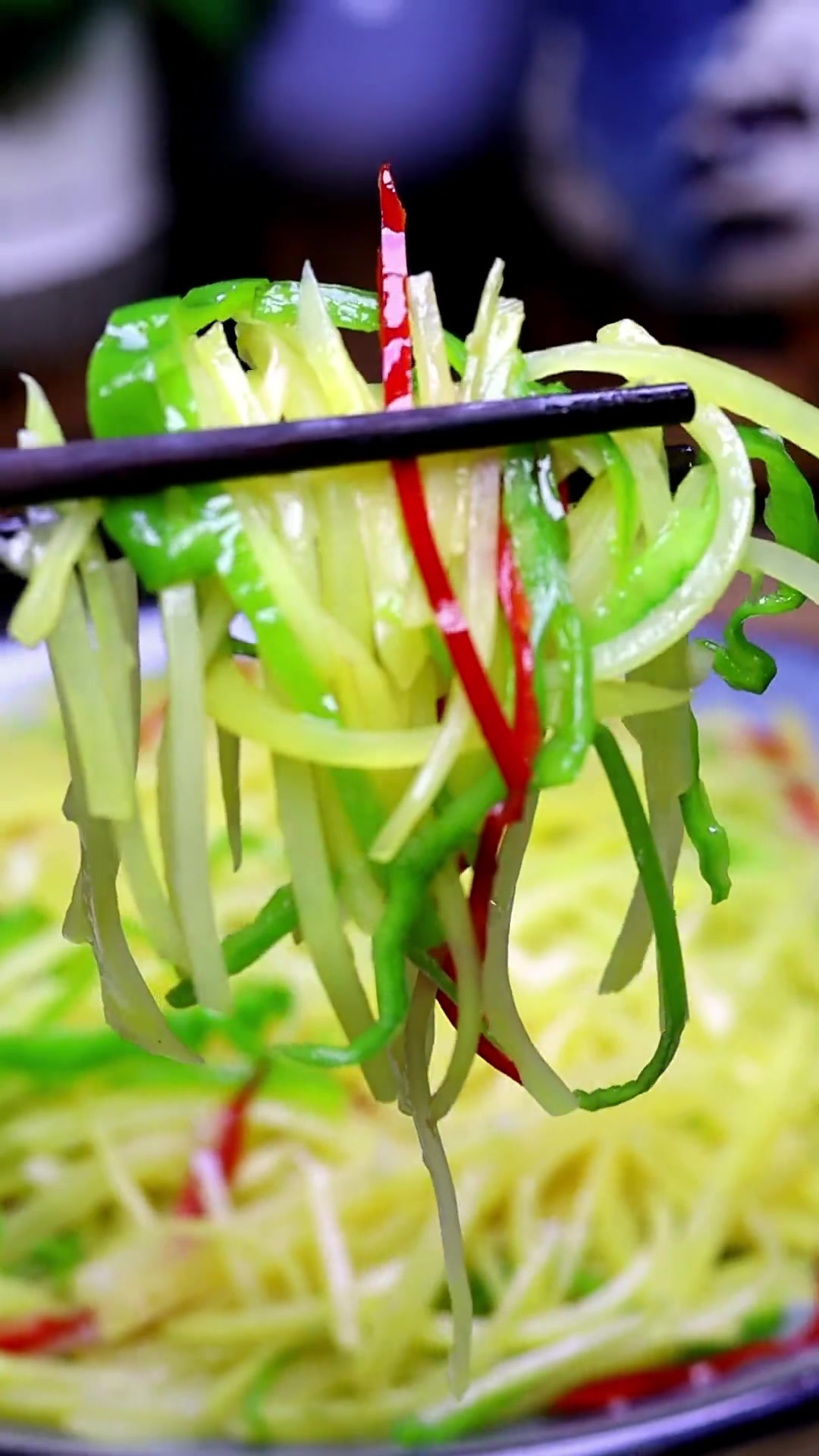 炒土豆丝不焯水,风味更独特