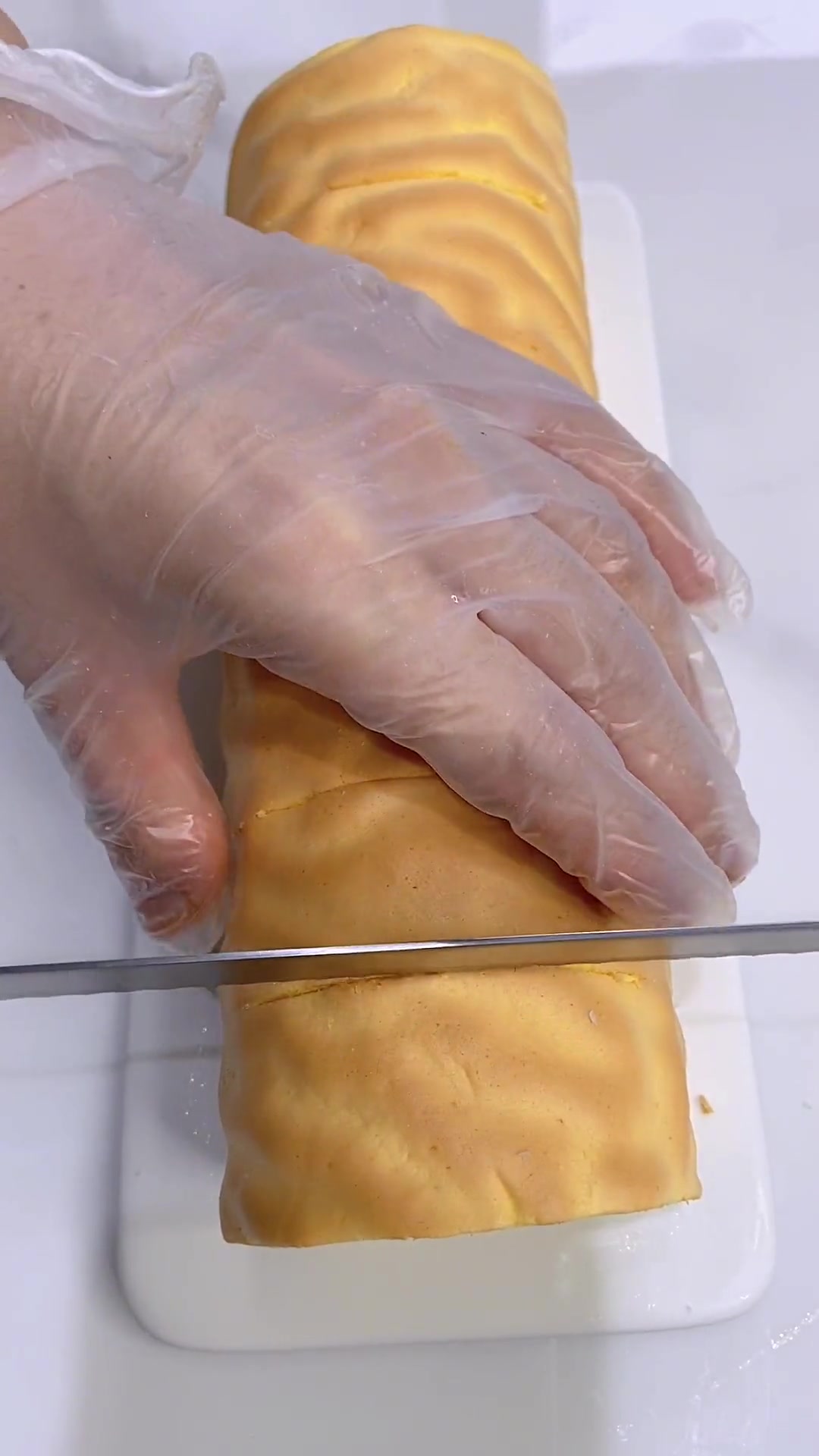 一次成功，简单还好吃的虎皮蛋糕卷～～