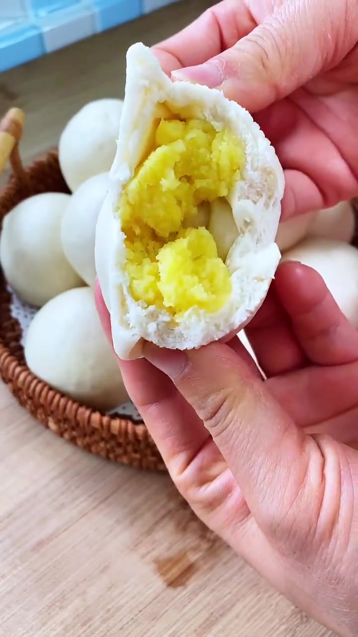 小朋友无法拒绝的奶黄包