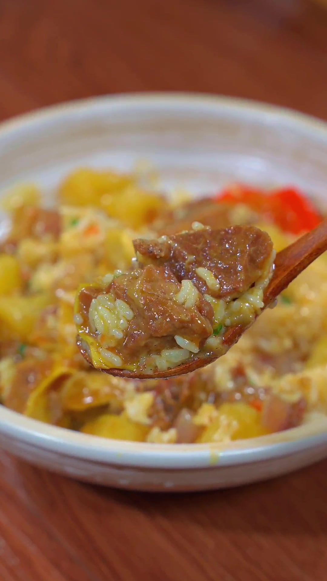 小朋友超爱的咖喱牛腩，在家做简单好吃不翻车