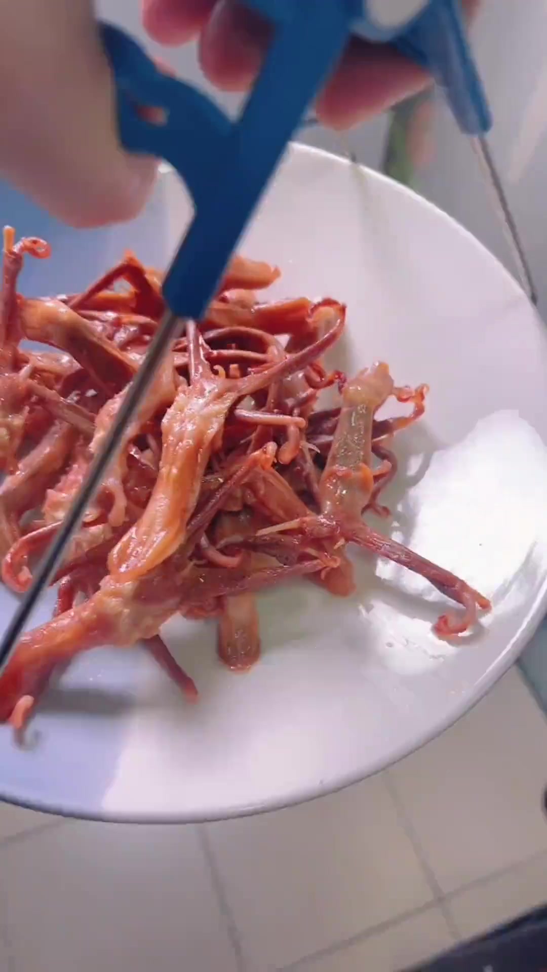 家常菜开饭温州鸭舌蒸一盘简简单单又一餐