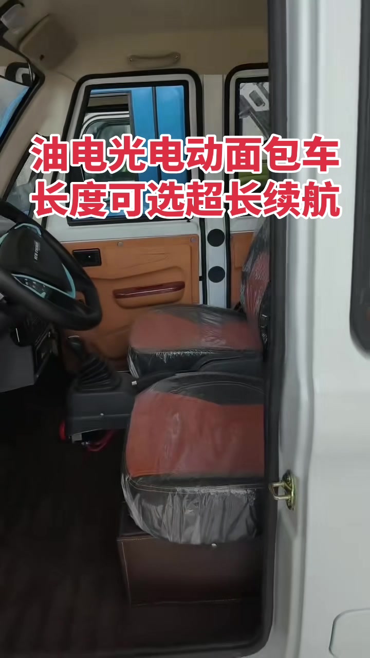 客货两用电动面包车,电动四轮车家用,拉人载货两不误载货一吨