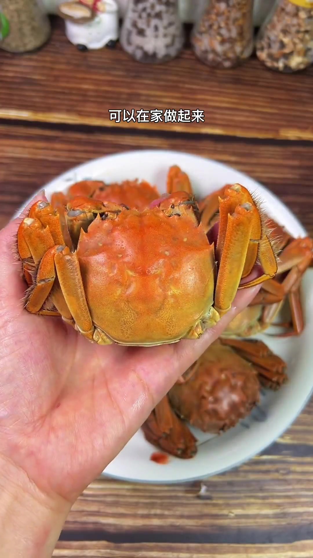 清蒸螃蟹，不流黄也不断腿