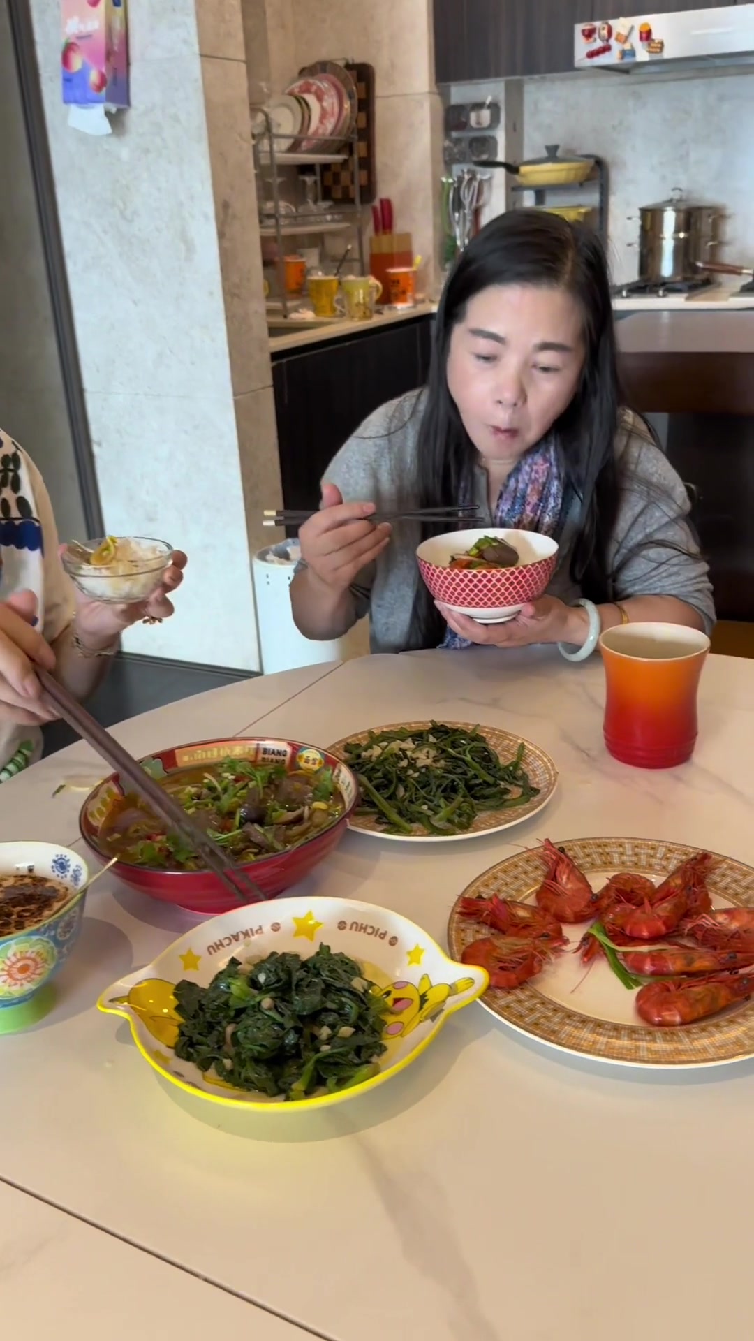 今日下午茶美食分享辣水煮菜超有味