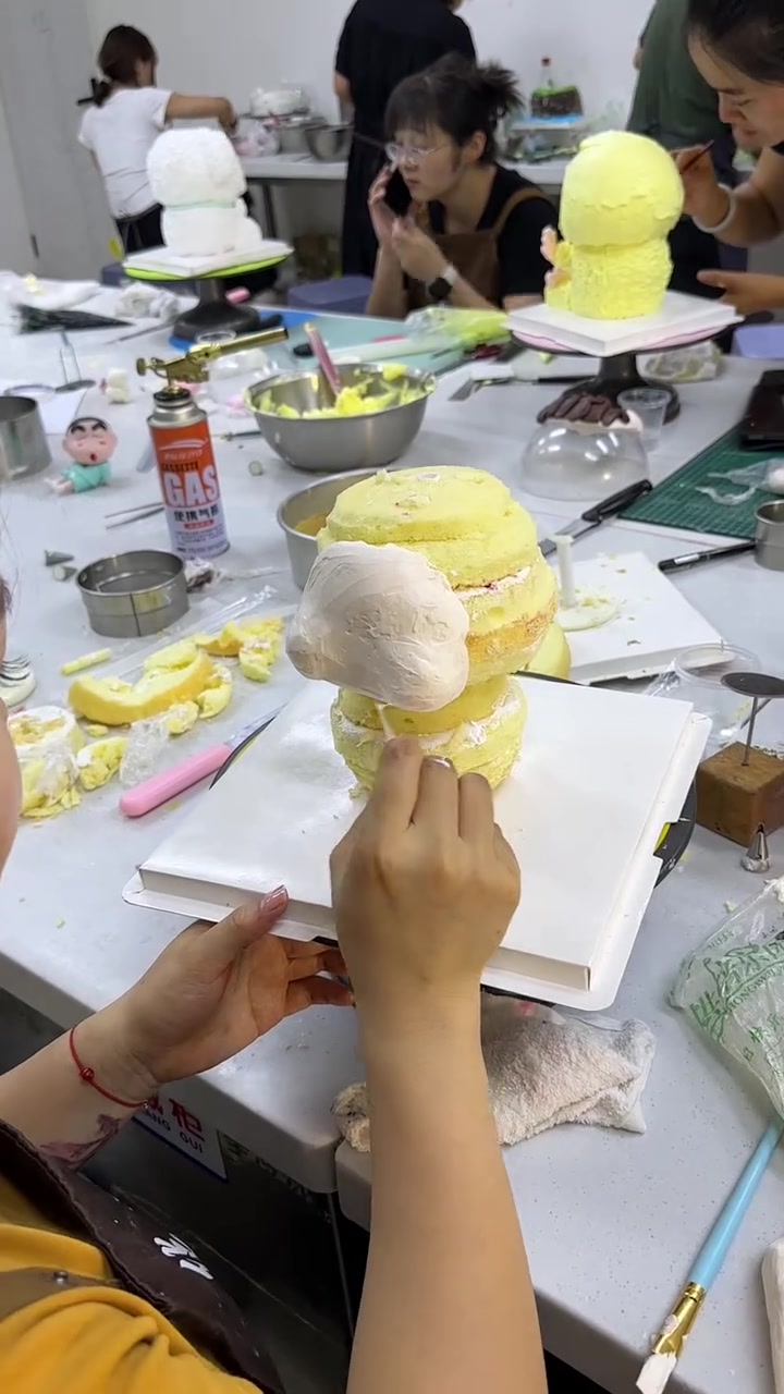 学员独立完成立体小羊蛋糕快来看看哪款是你的爱!