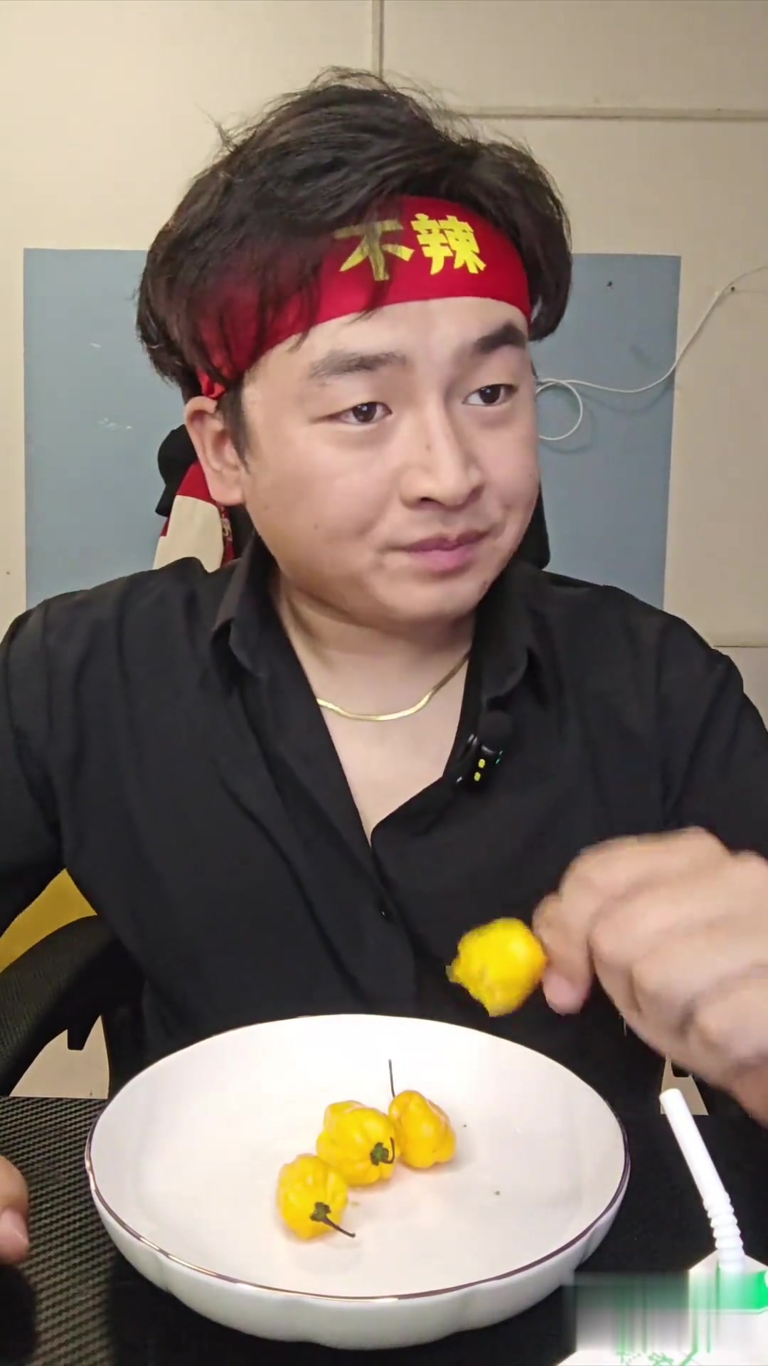 海南黄灯笼椒,胃微辣,没难度