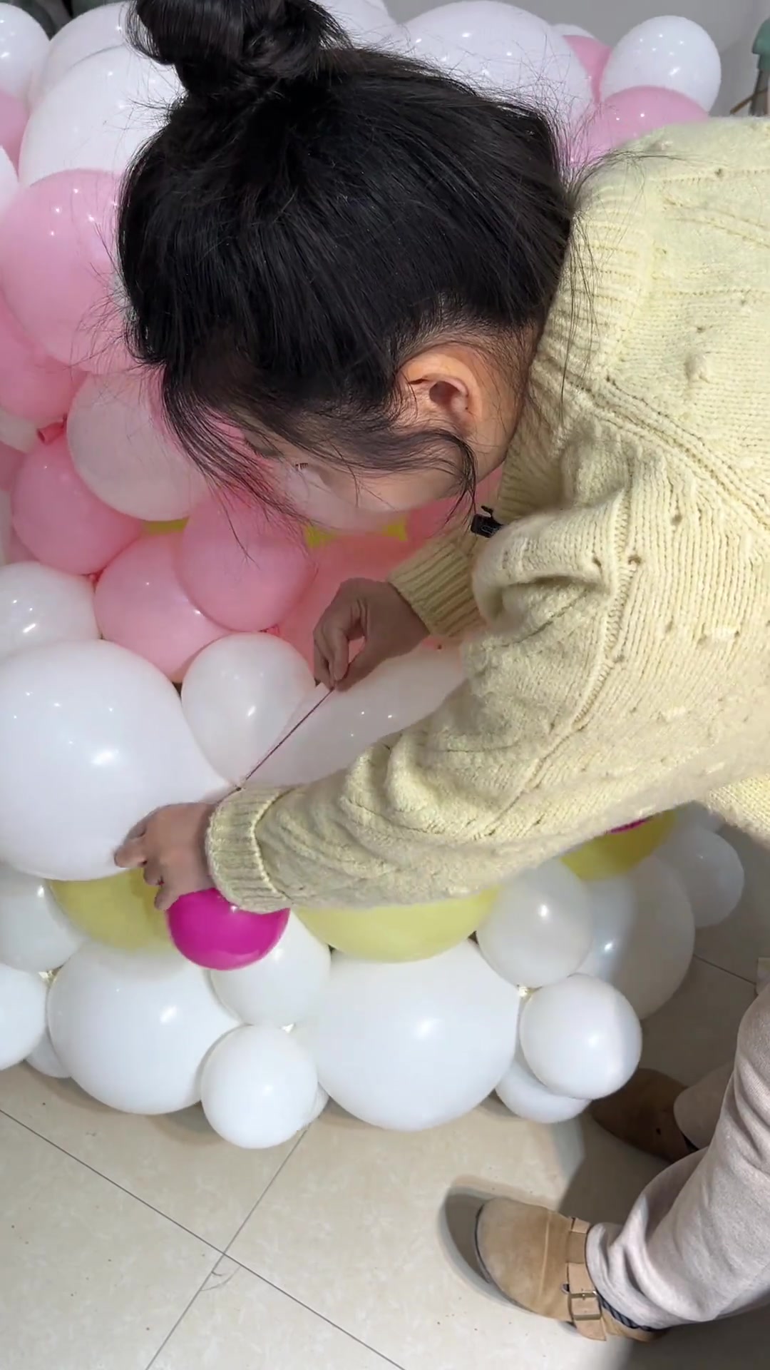 气球蛋糕来了，虽然不是最贵的，但是是最用心的