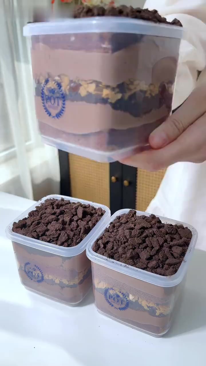 超浓郁巧克力奥利奥盒子蛋糕,巧克力脑袋爱了!