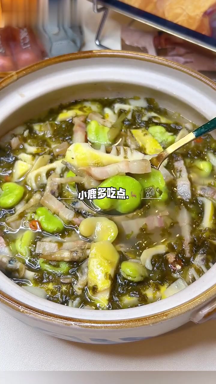 鲜掉眉毛的靓汤春笋三鲜煲