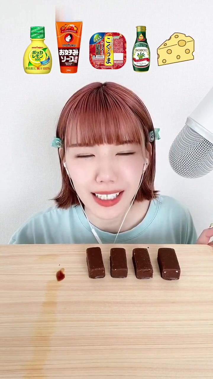 试吃各种口味巧克力