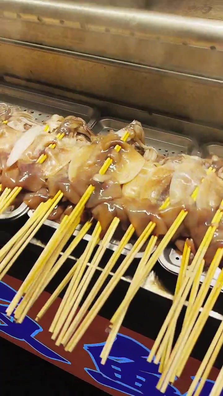 呐喊哥铁板鱿鱼制作过程