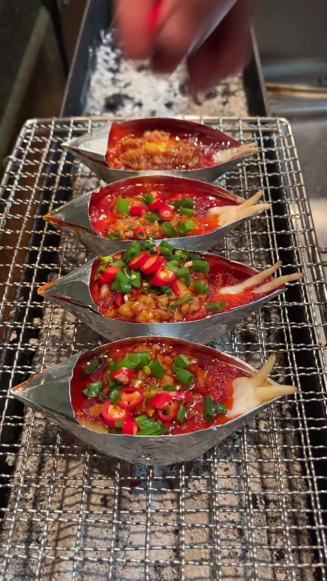 锡纸烤鸡蛋制作教程