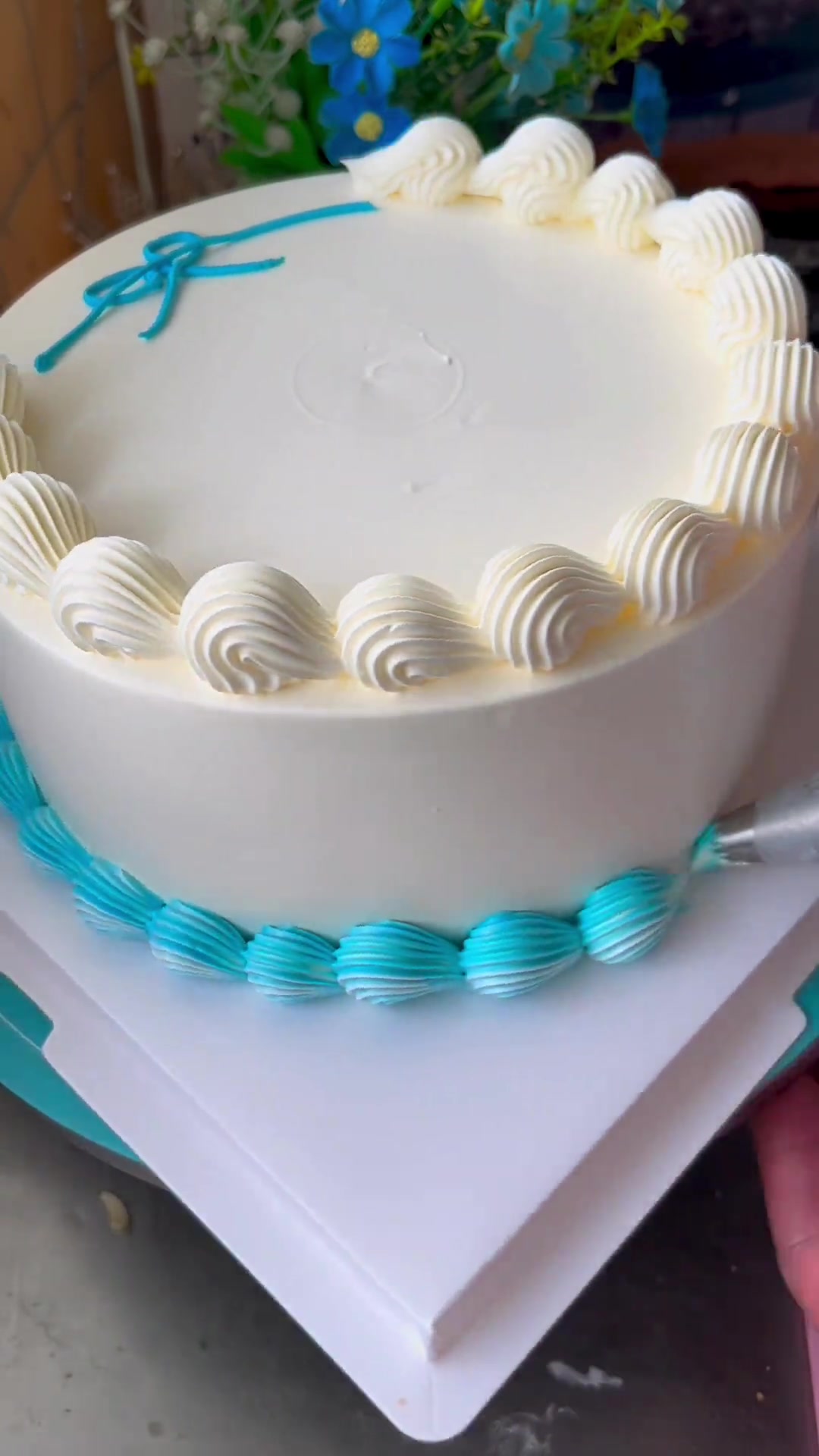 16寸的蛋糕一看就会