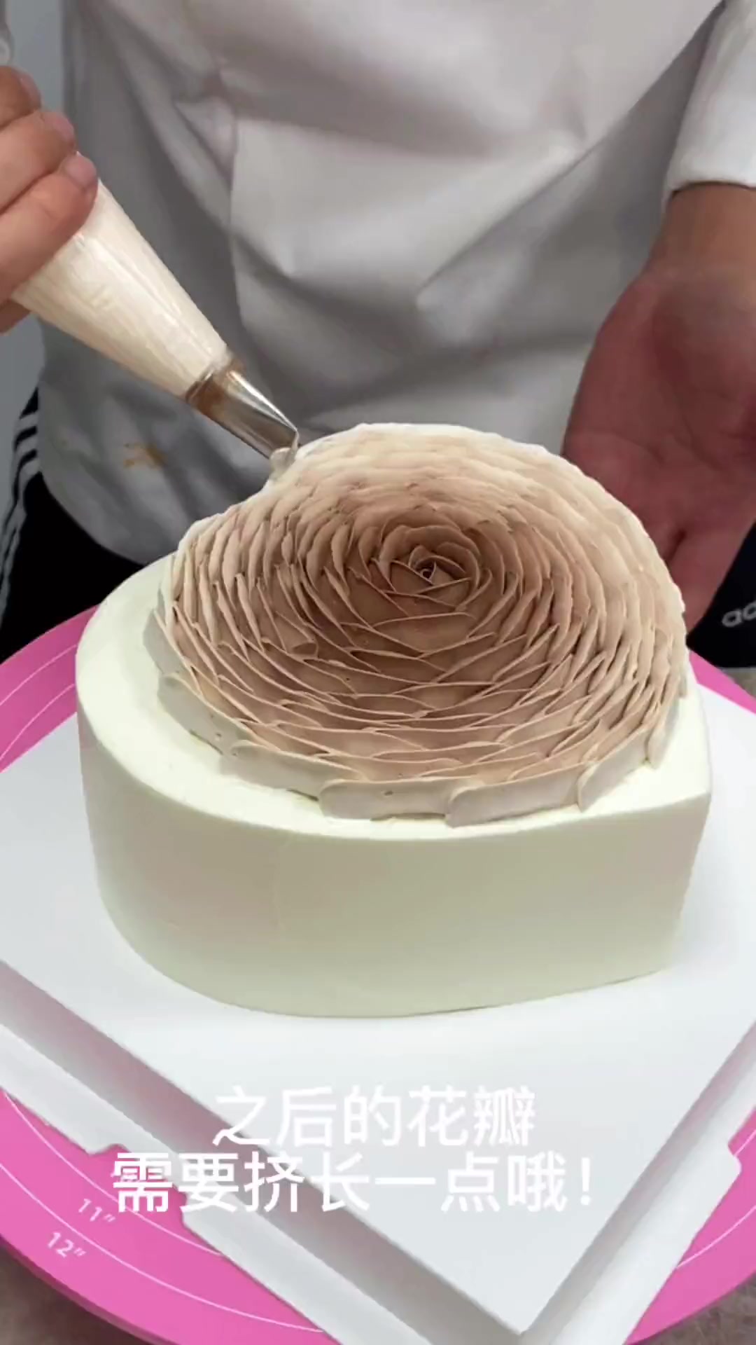 教你制作心形蛋糕