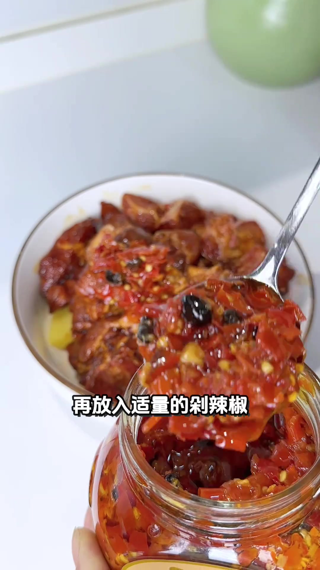我家餐桌常客剁辣椒蒸排骨,脱骨入味超好吃