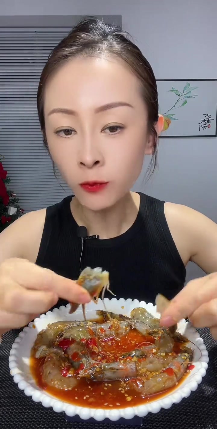 泰式甜辣虾虽小但超入味