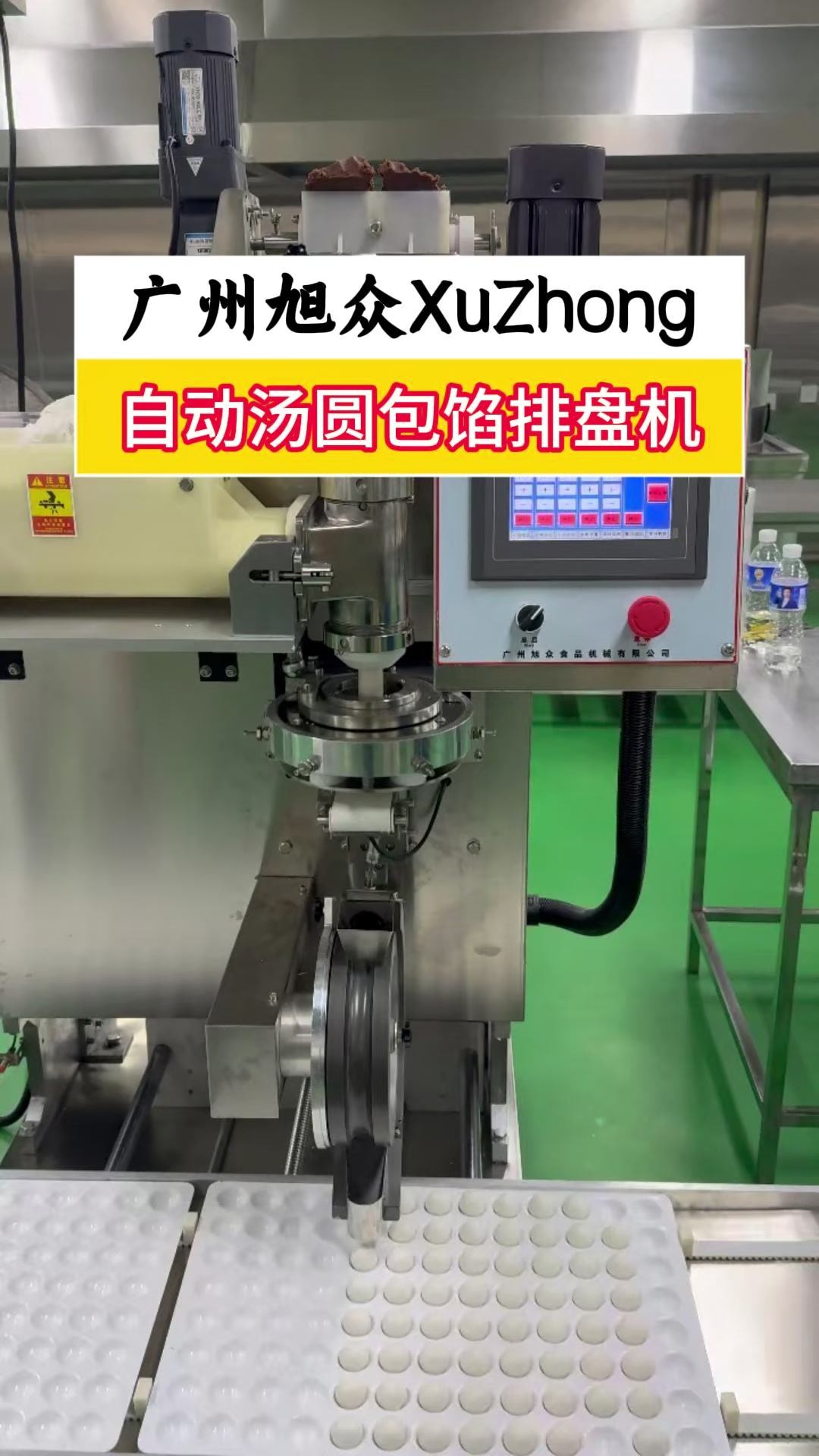 全自动包馅摆盘汤圆机,生产高效省时省力,一小时成型5000颗汤圆