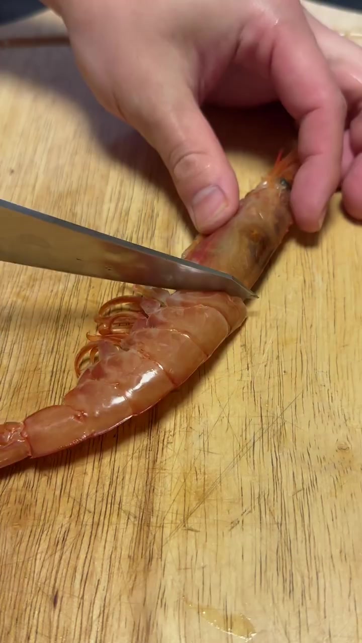 鲭鱼刺身加上南极虾？日料天花板！